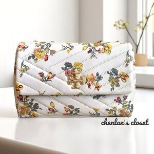 Tory Burch Kira Chevon Convertible Shoulder Bag